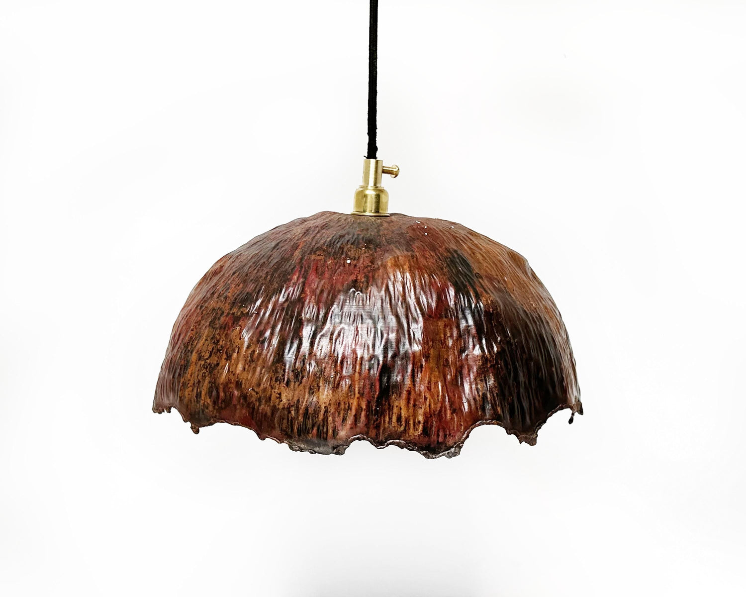 Rustic Copper Island Kitchen Lighting, Copper Pendant Light