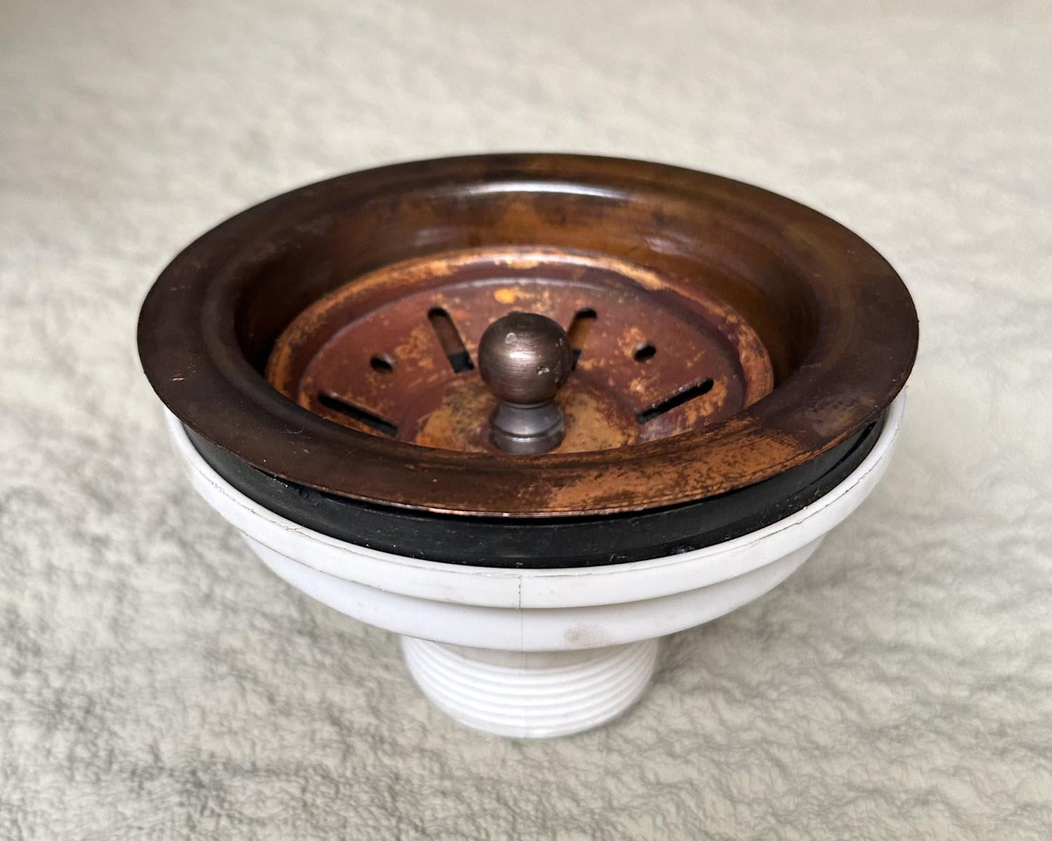 Copper Kitchen Sink Drain, Copper Sink Strainer For Kitchen Sink