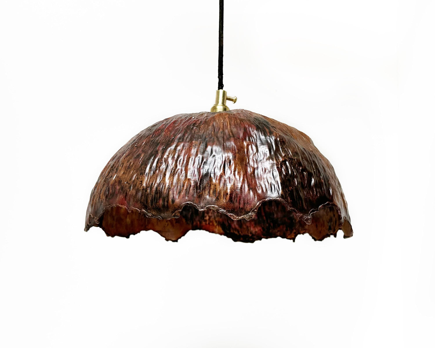 Rustic Copper Island Kitchen Lighting, Copper Pendant Light