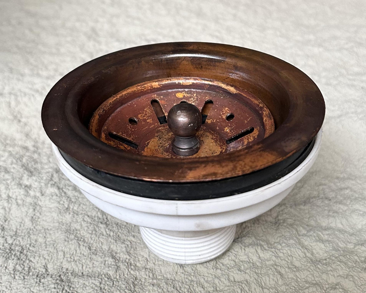 Copper Kitchen Sink Drain, Copper Sink Strainer For Kitchen Sink