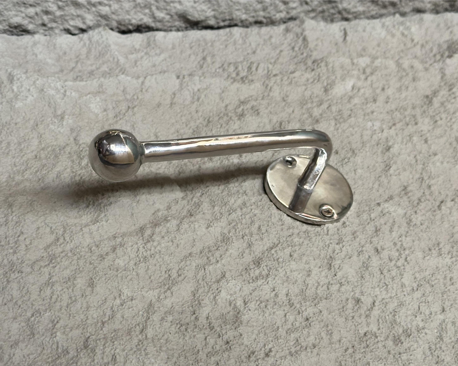 Chrome Toilet Paper Holder – Handcrafted Bathroom Style