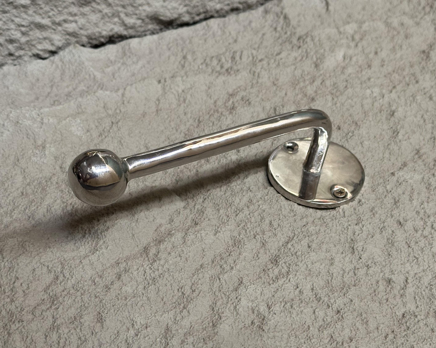 Chrome Toilet Paper Holder – Handcrafted Bathroom Style