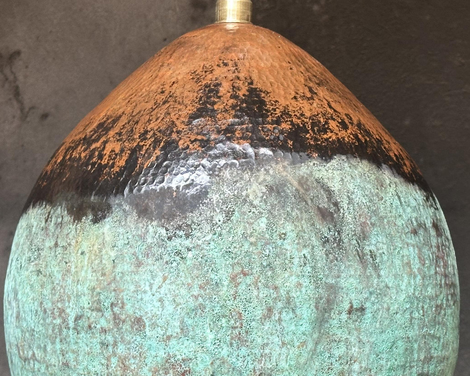 Farmhouse Light Fixture In Green Patina Finish