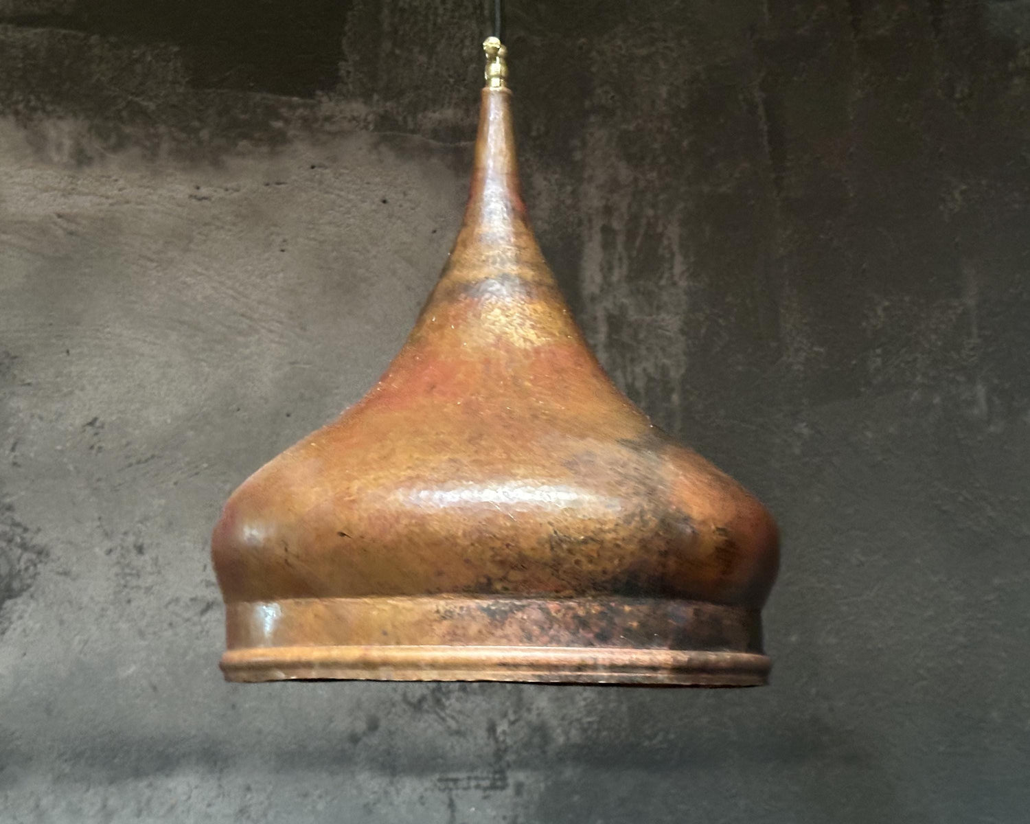 Rustic Copper Pendant Light, Copper Kitchen Island Pendant Light