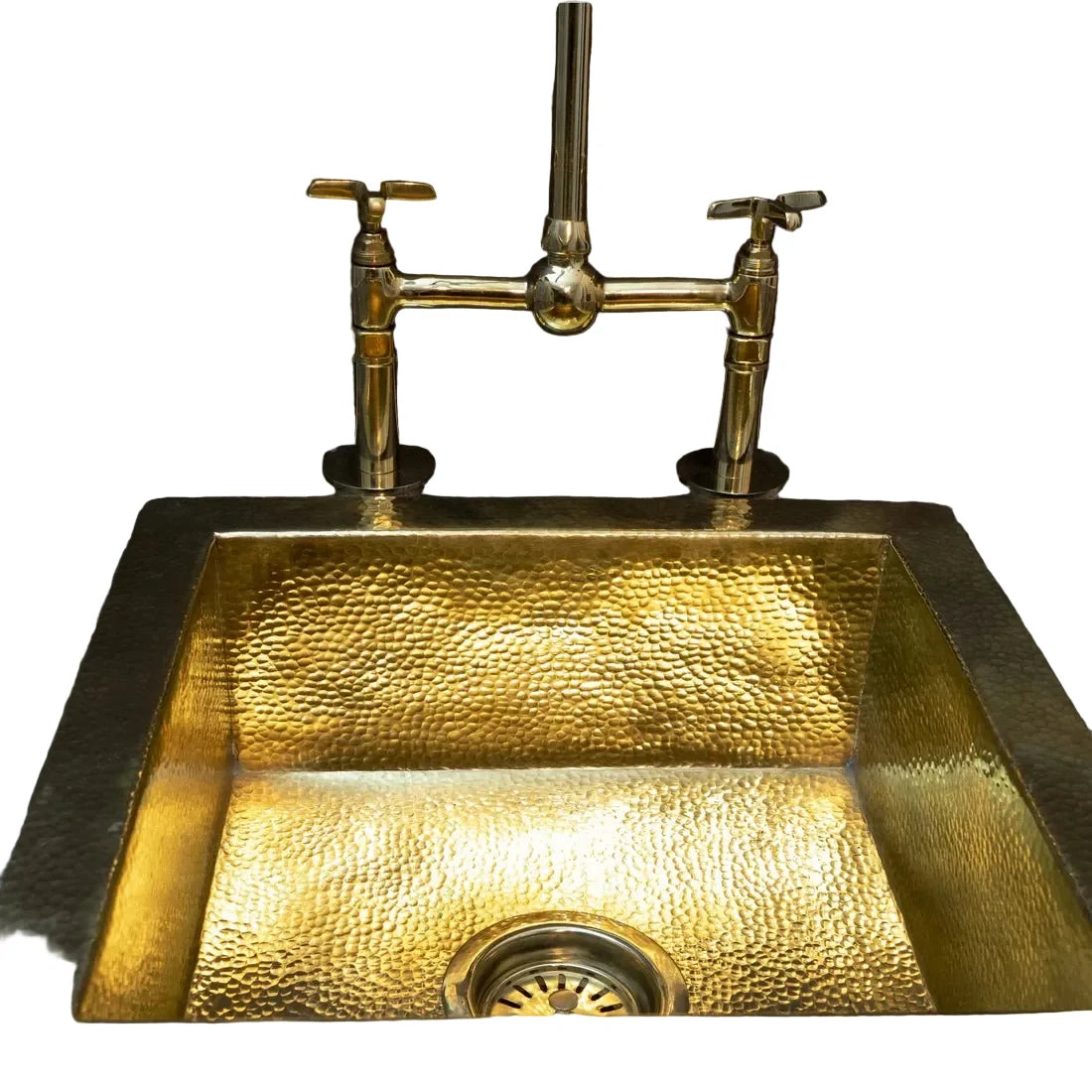 Elegant Solid Brass Undermount Kitchen Sink for Luxury Homes