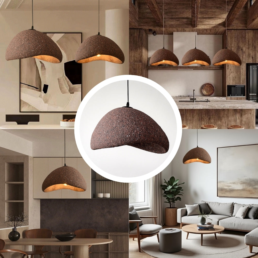 Imitation Stone Wabi Sabi Pendant Light