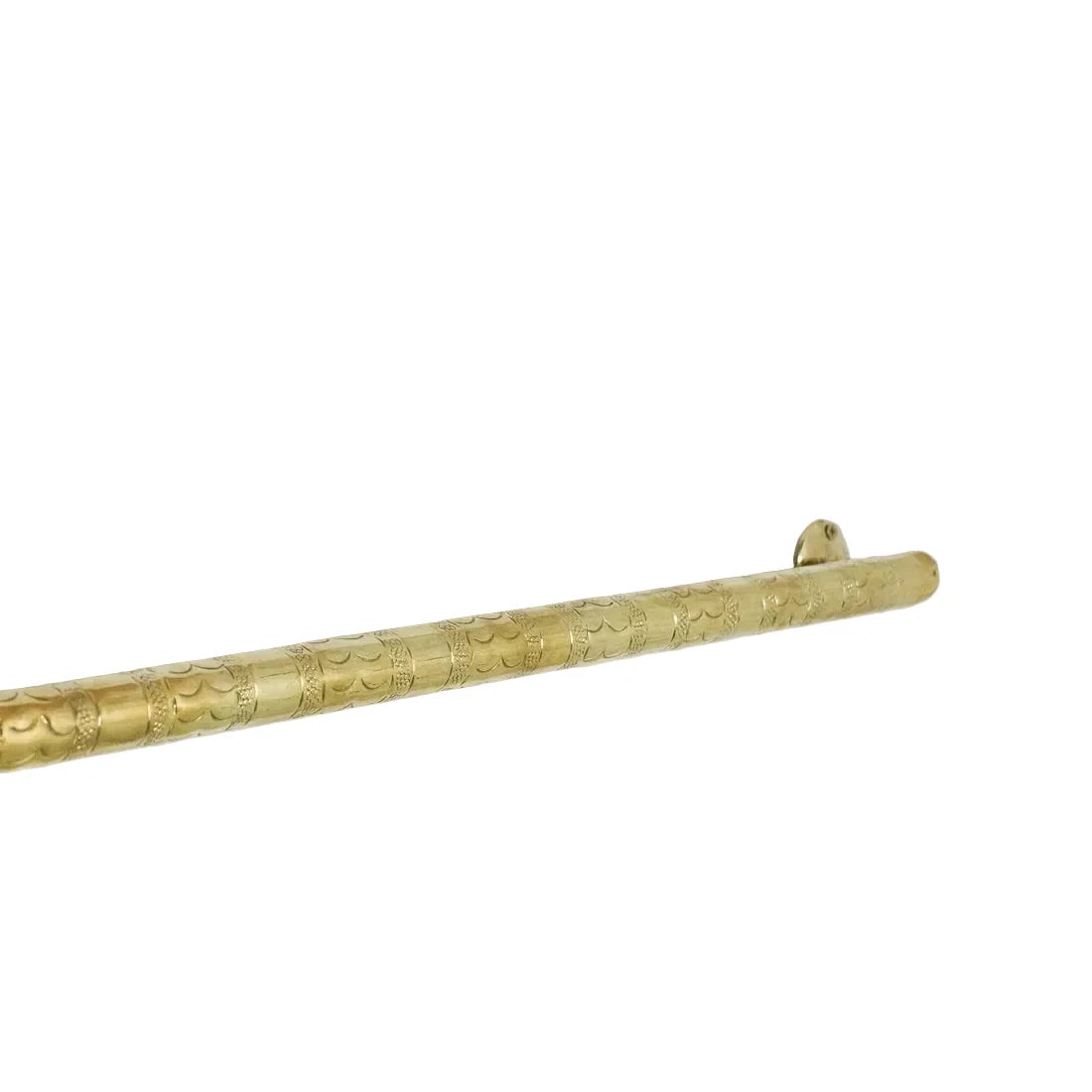 Luxurious Handcrafted Brass Towel Bar for Elegant Bathrooms