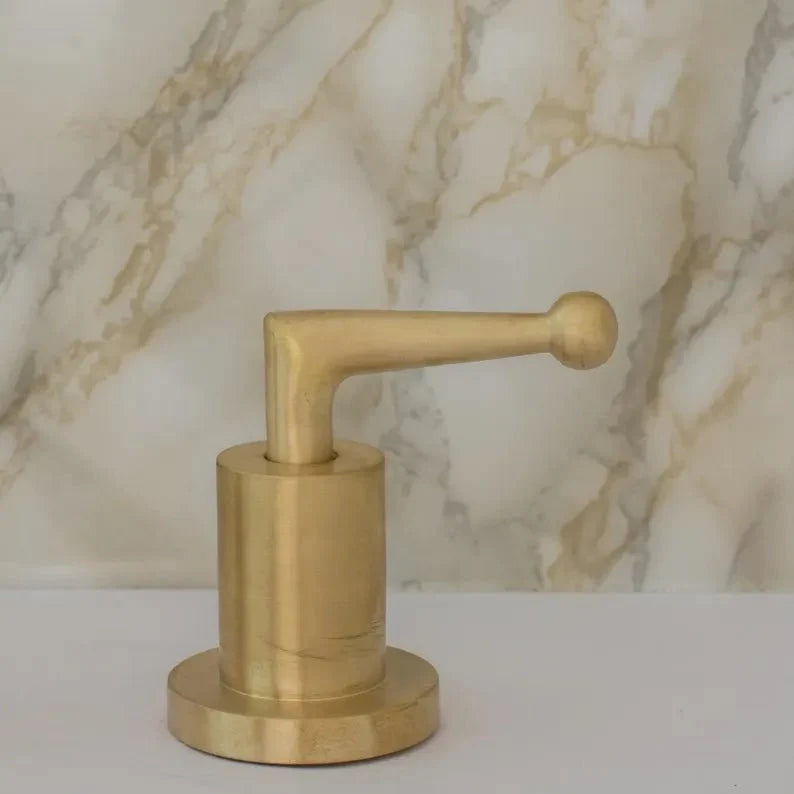 Luxury 3-Hole Brass Bathroom Faucet with Dual Handles