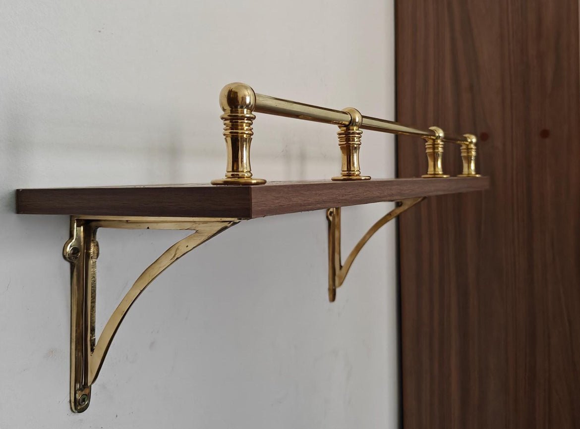 Luxury Copper Kitchen Rack for Elegant Display and Organization