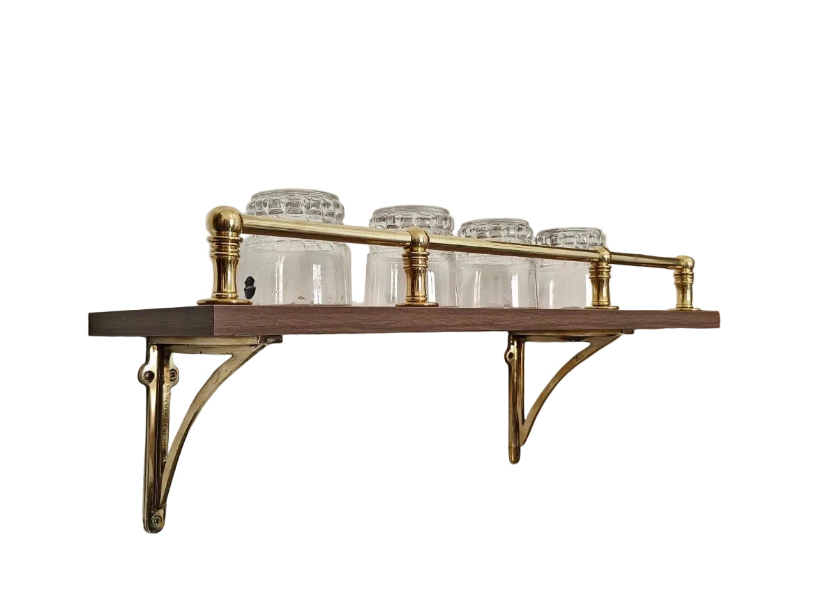 Luxury Copper Kitchen Rack for Elegant Display and Organization