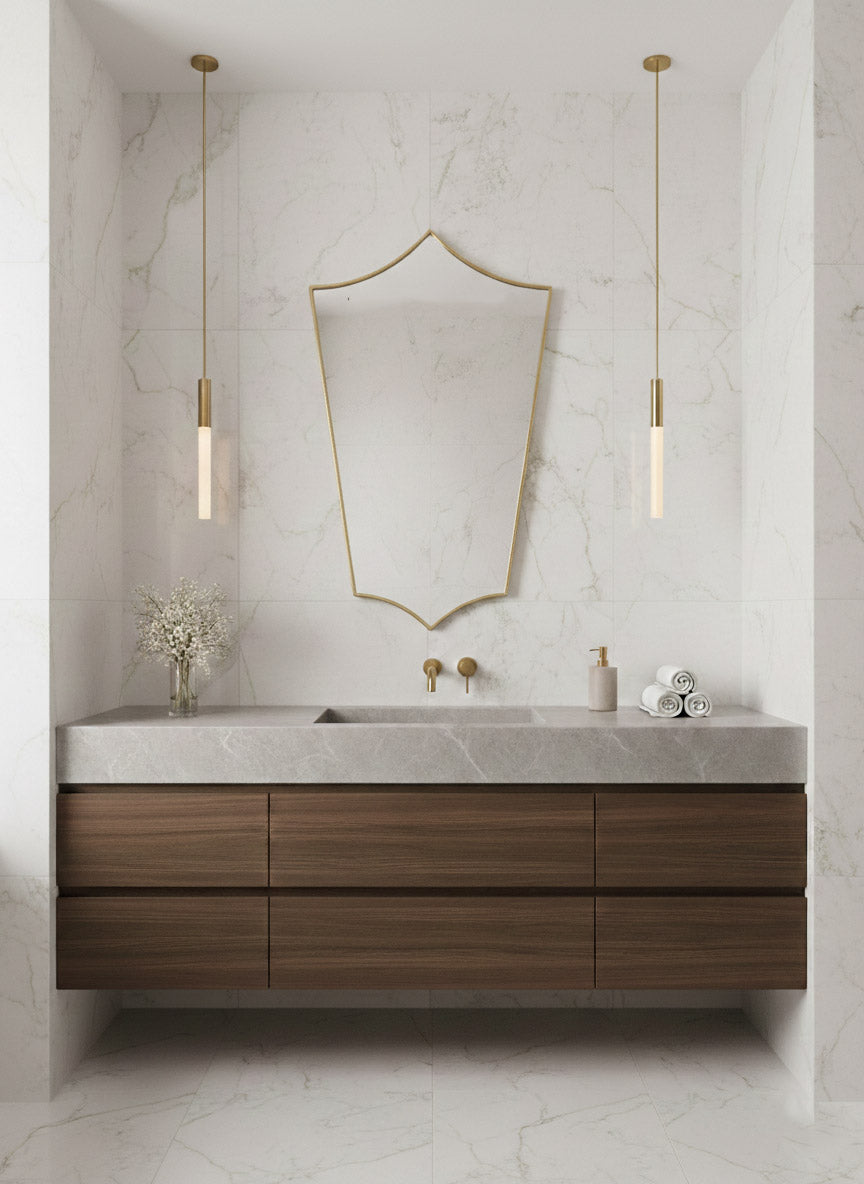 Varaudu Italian Brass Frame Wall Mirror Antique Brass Unlacquered Brass 369099722 - Antique Brass Bathroom Mirror, Vanity Wall Decor