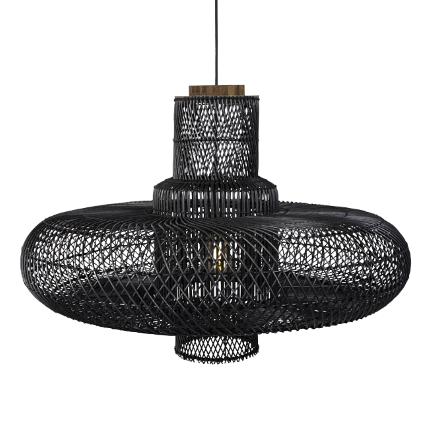 Organo Woven Bamboo Pendant Light