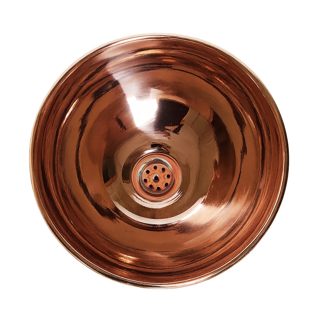 Verdigris Copper Bathroom Sink
