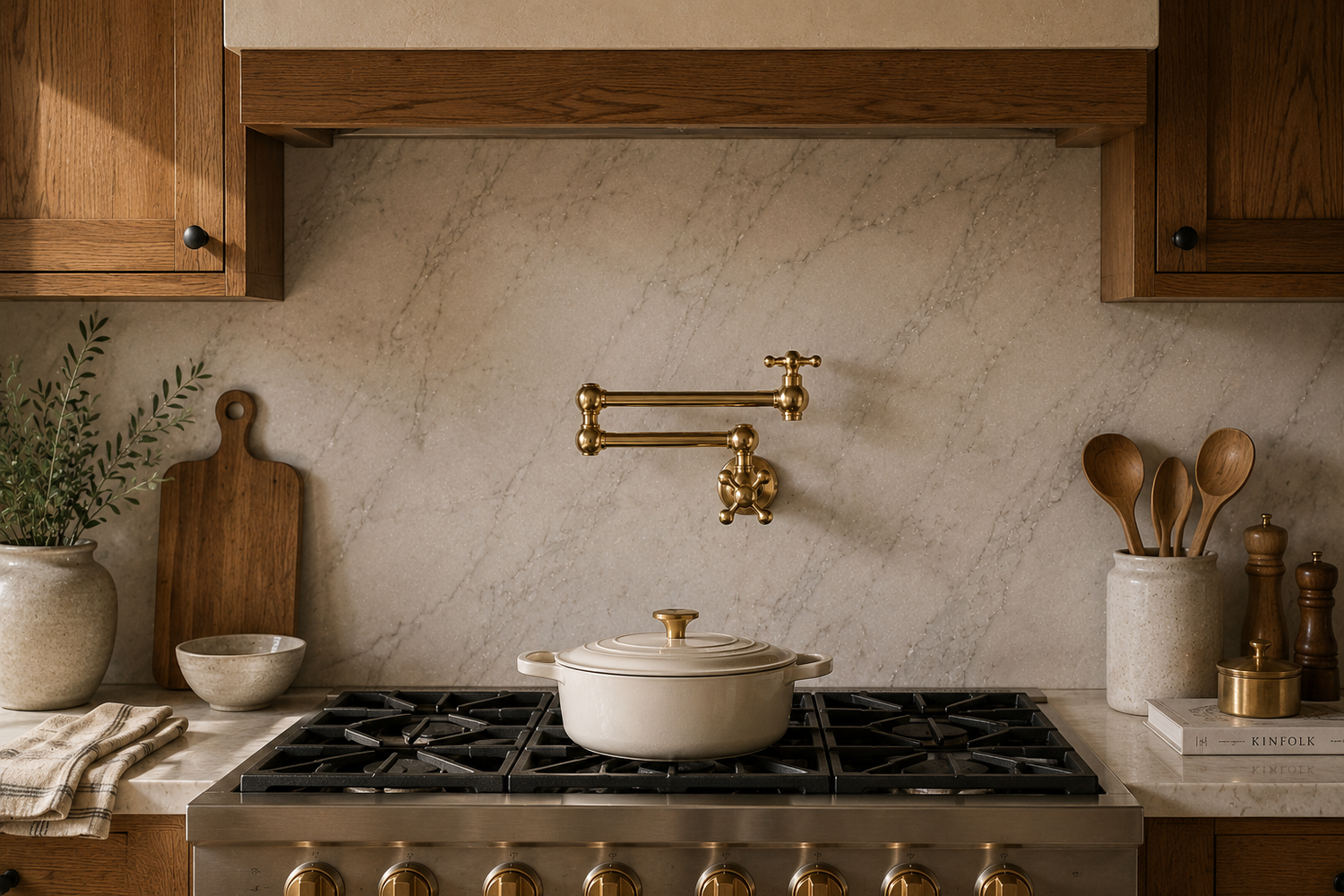 Pot Filler Faucet - Brass Potfiller Faucet