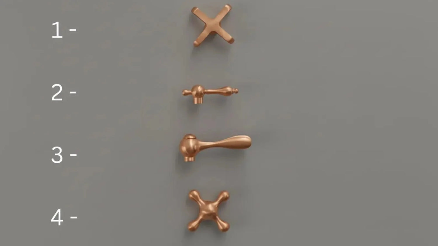 Rosamy Unlacquered Copper Wall Mount Kitchen Faucet - Vintage Bridge Tap