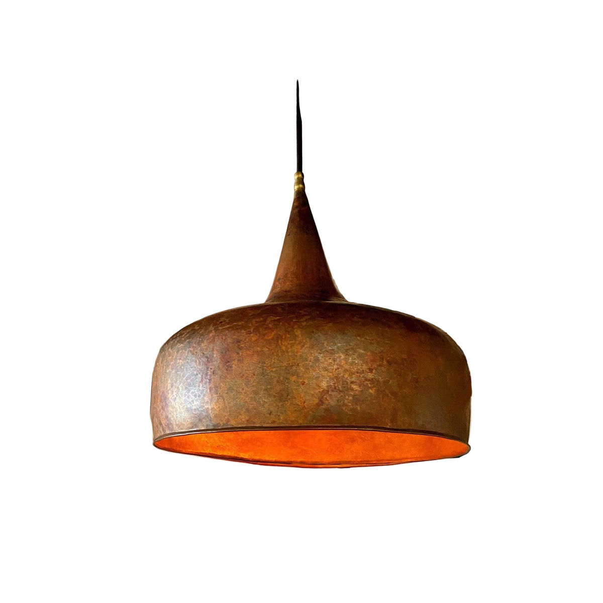 Rustic Antique Copper Kitchen Island Pendant Light