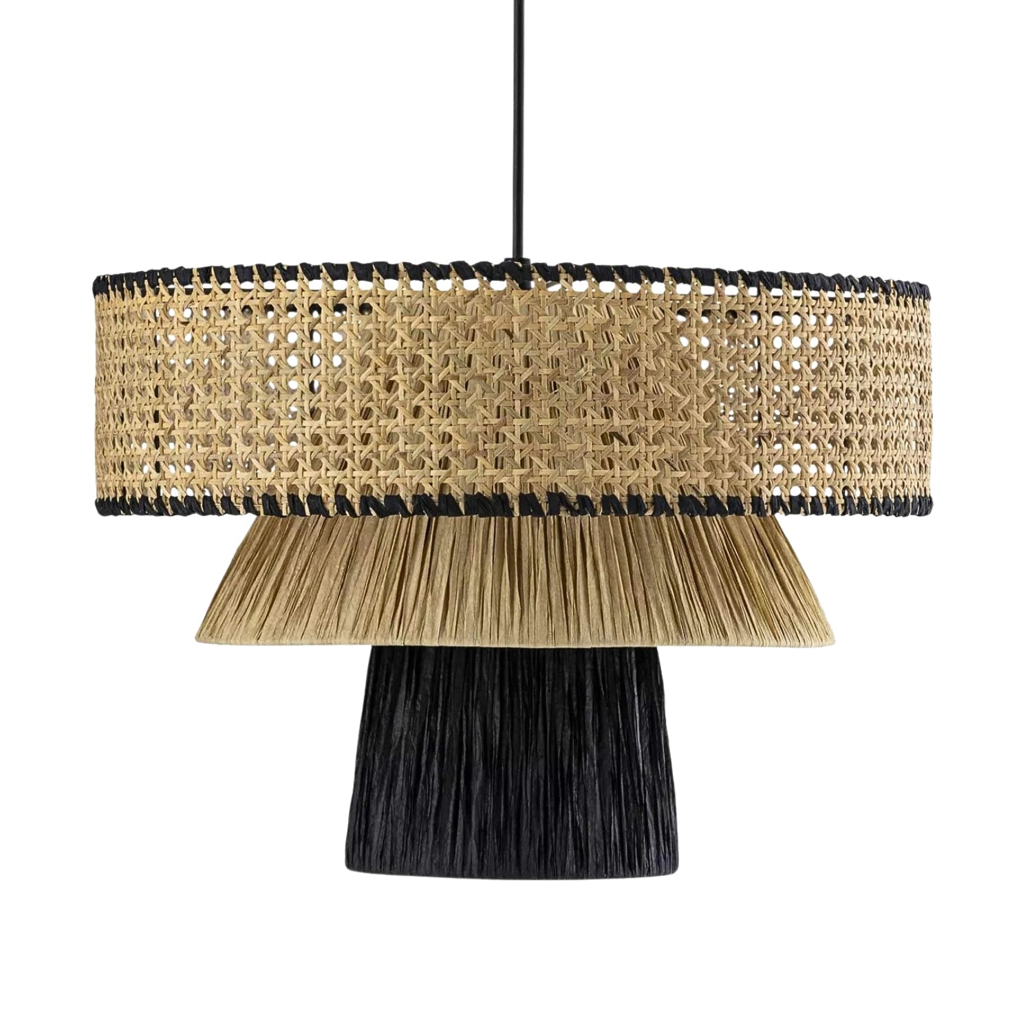 Rylie Rattan Pendant Light