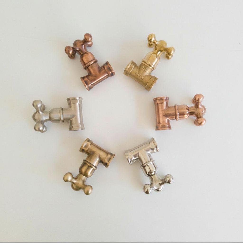 Solid Brass Faucet Handles for Kitchen and Bathroom