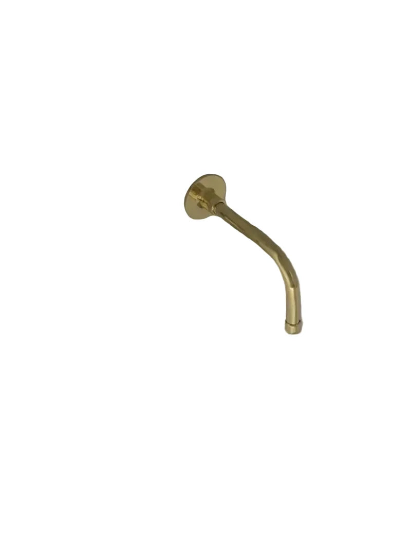 Solid Brass Wall-Mounted Bathtub Spout