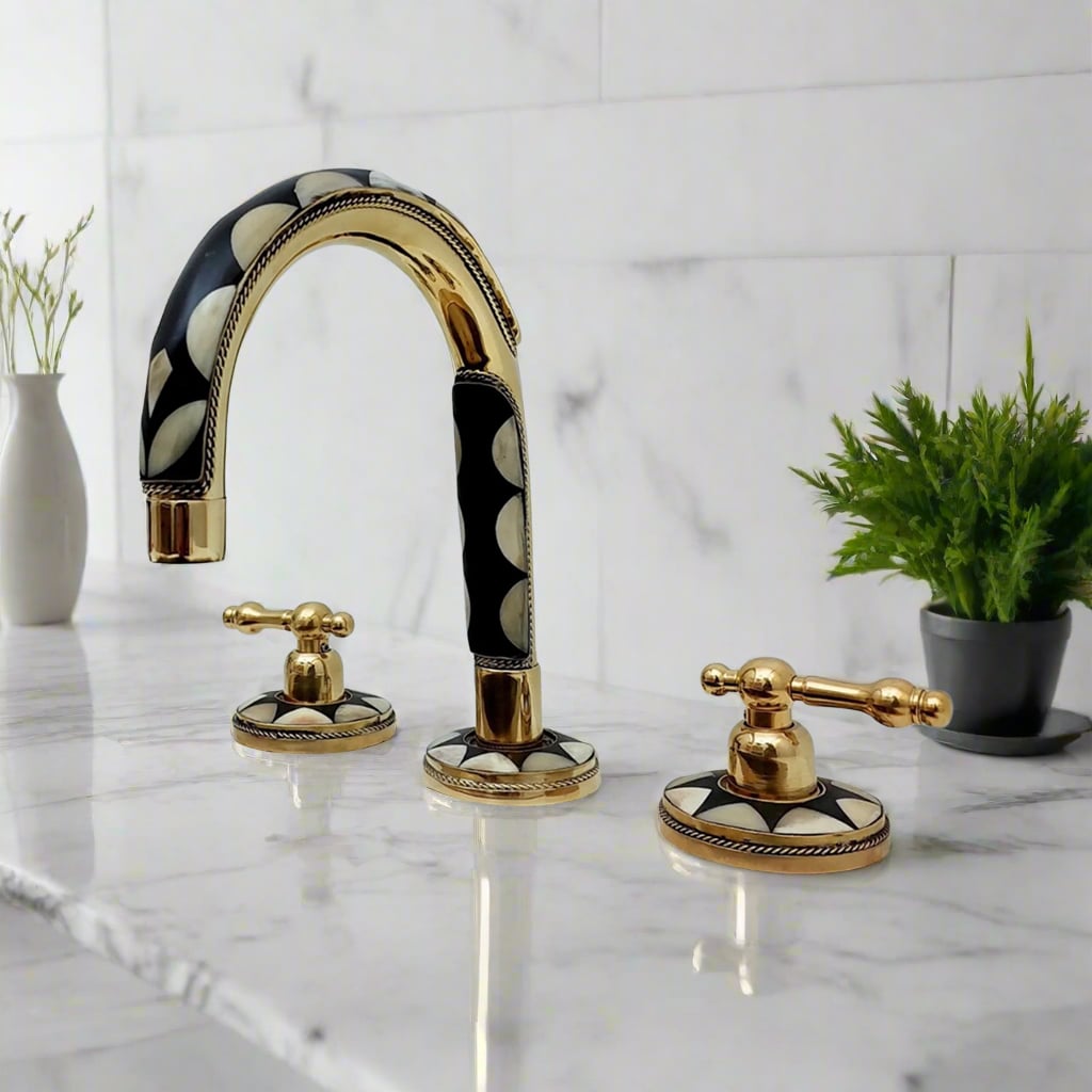 Widespread Bathroom Sink Faucet