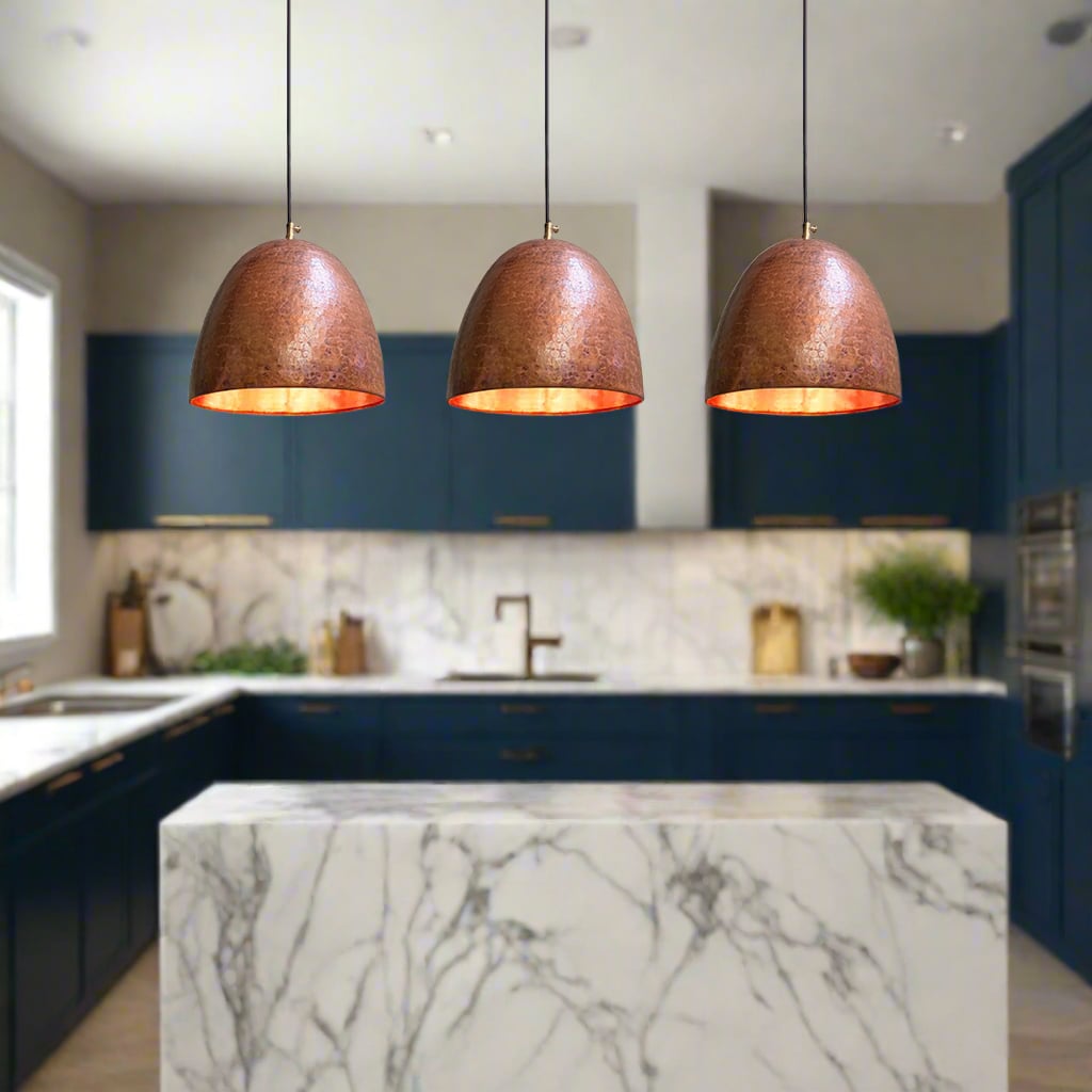 Kitchen Island Copper Pendant Light