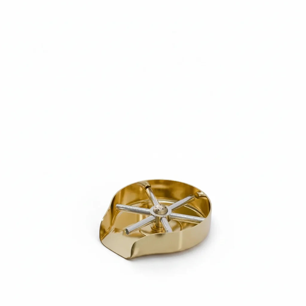 Unlacquered Brass Glass Rinser for Kitchen and Bar