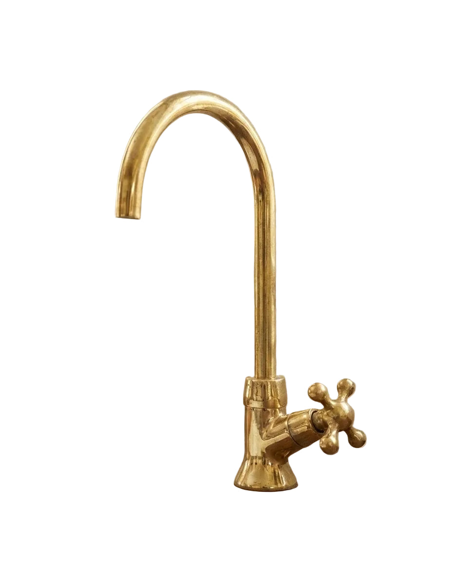 Unlacquered Brass Kitchen Water Dispenser – Solid Brass Drinking Tap