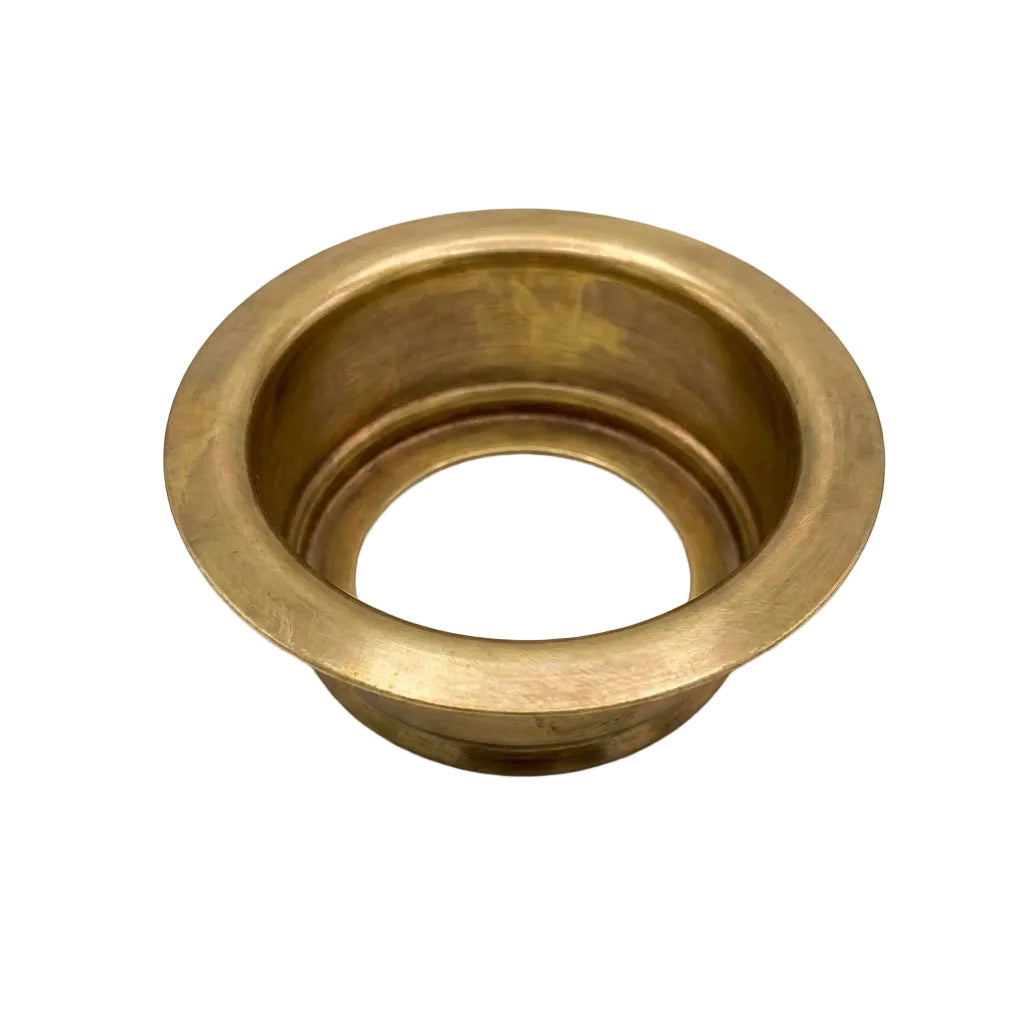 Unlacquered Brass Sink Disposal Flange & Basket Strainer