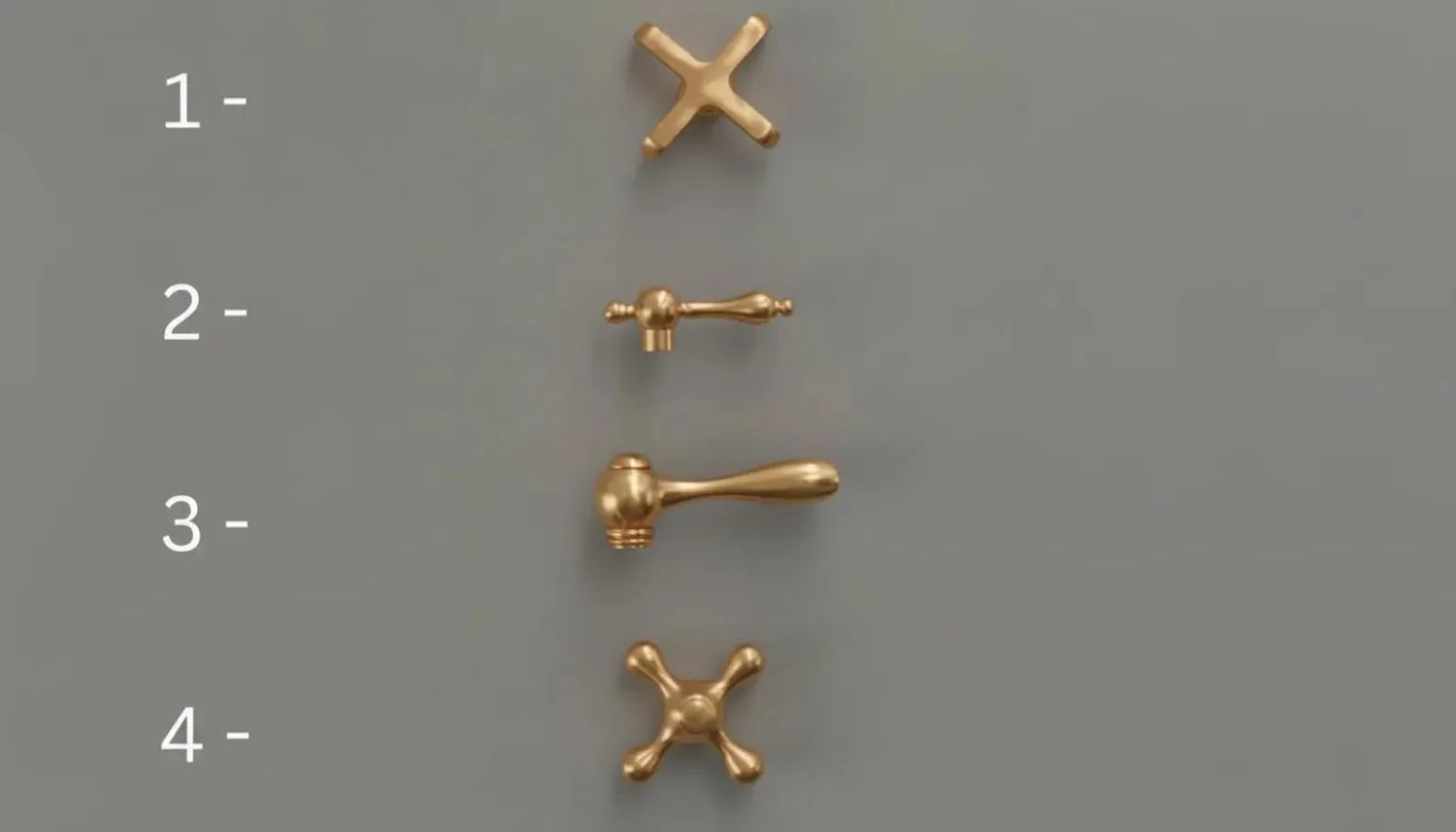 Unlacquered Brass Wall Mount Kitchen Faucet - Vintage Bridge Tap