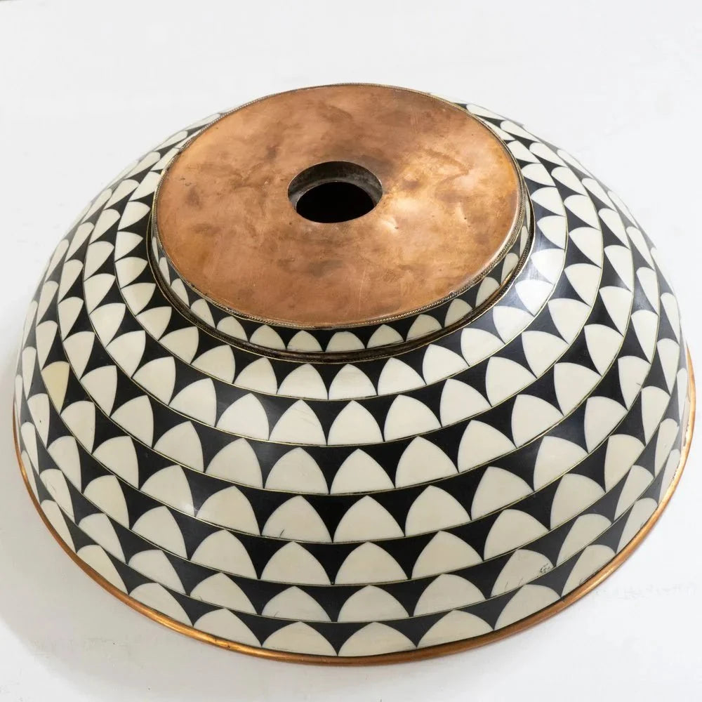 solide Copper Vessel Sink with Antique Finish for Elegant Bathrooms
