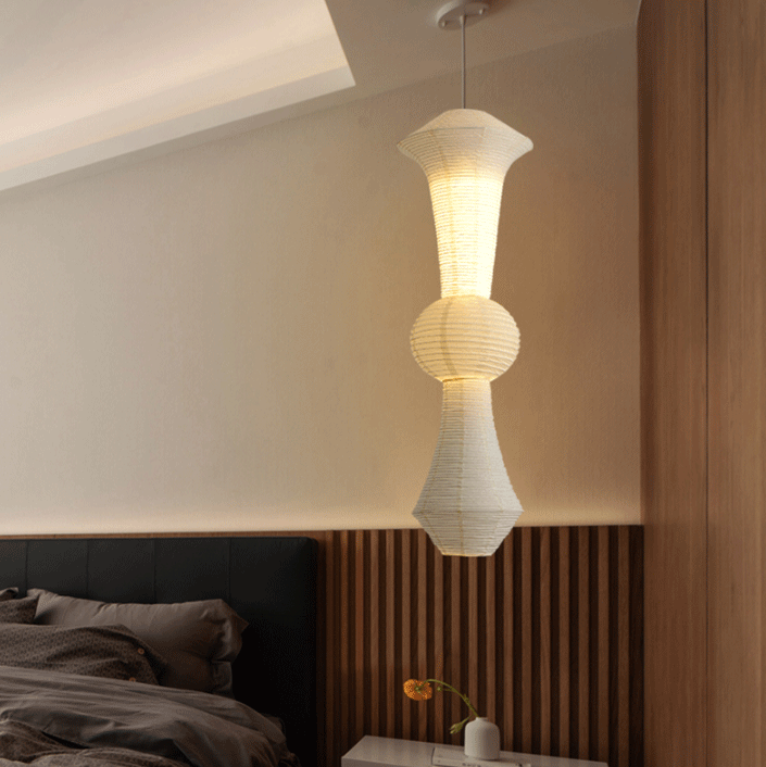 Akari Wabi Sabi Paper Pendant Light
