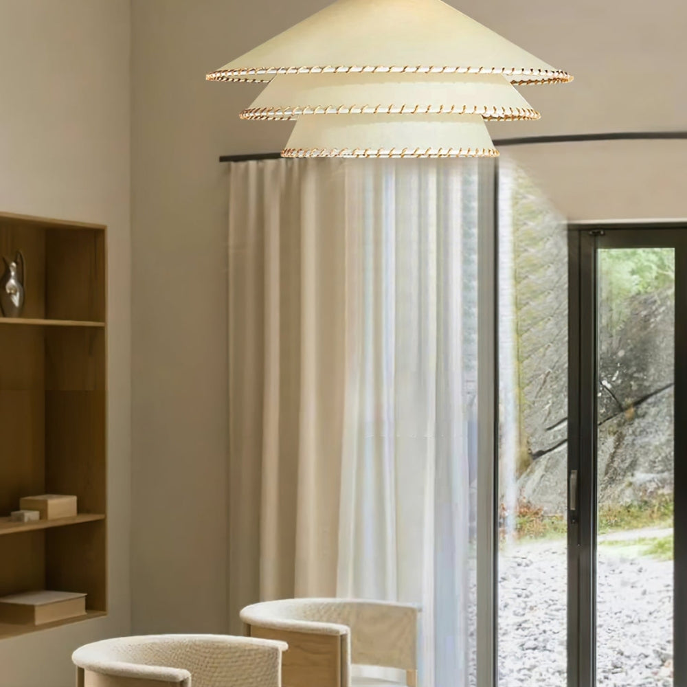 Planas Wabi Sabi Tiered Pendant Light