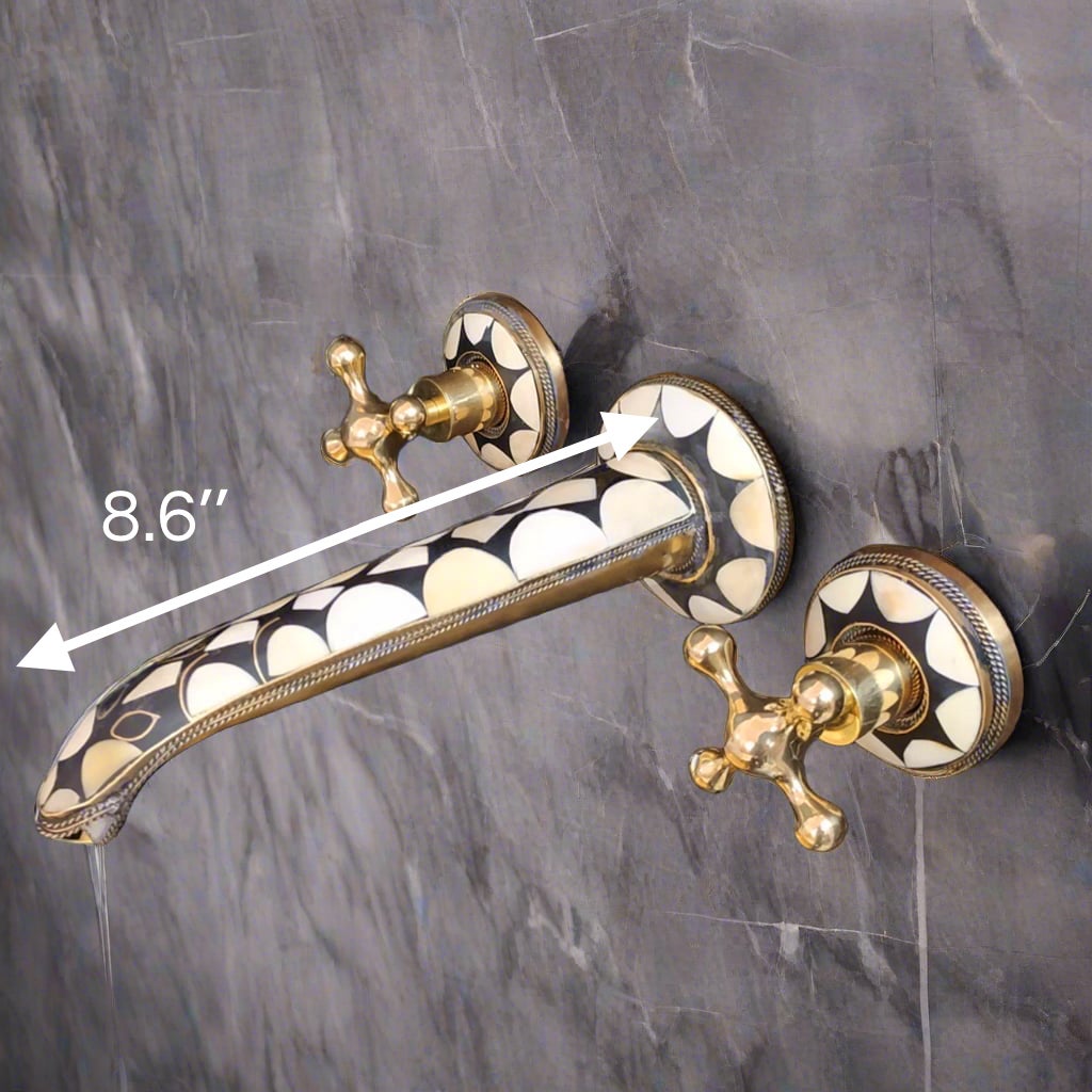 Wall-Mount Bathroom Faucet