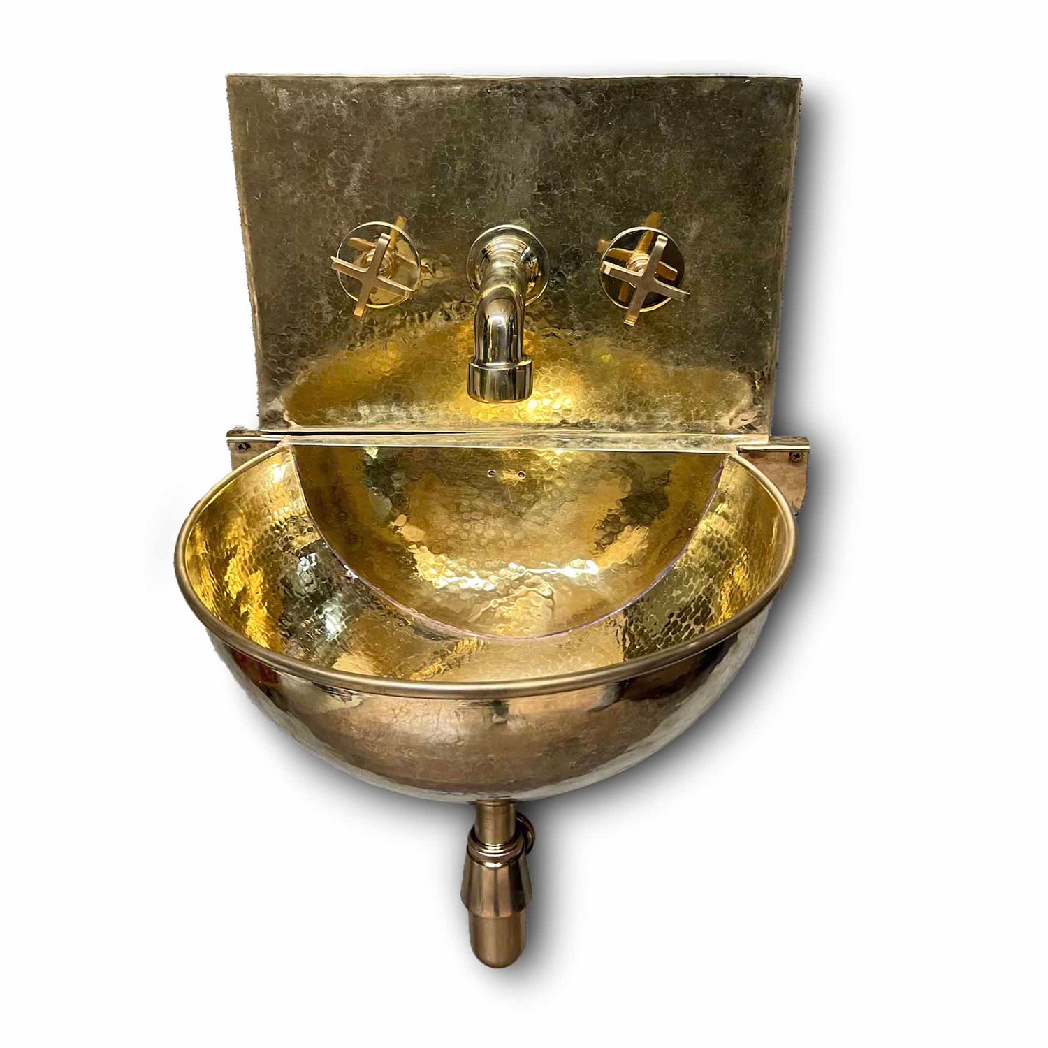 Unlacquered Brass Wall Mount Sink