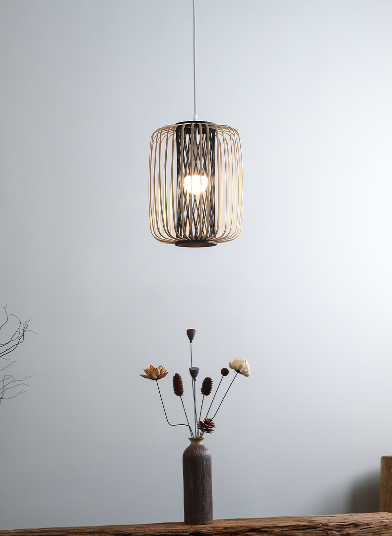 Onyx Natural Lantern Bamboo Pendant Light Shade