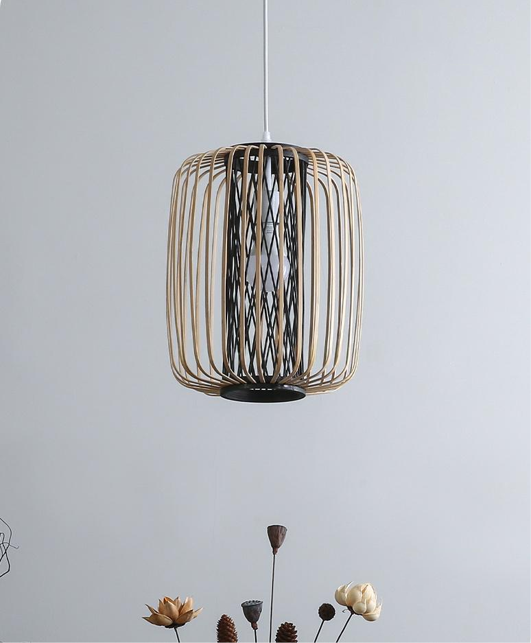 Onyx Natural Lantern Bamboo Pendant Light Shade