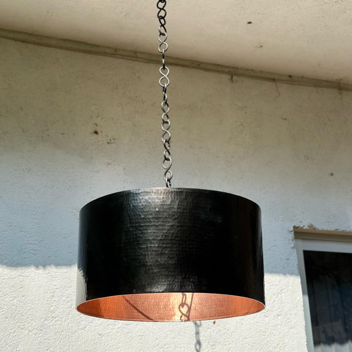 Black Pendant Light Kitchen - Copper Ceiling Light Fixture - Cyrex