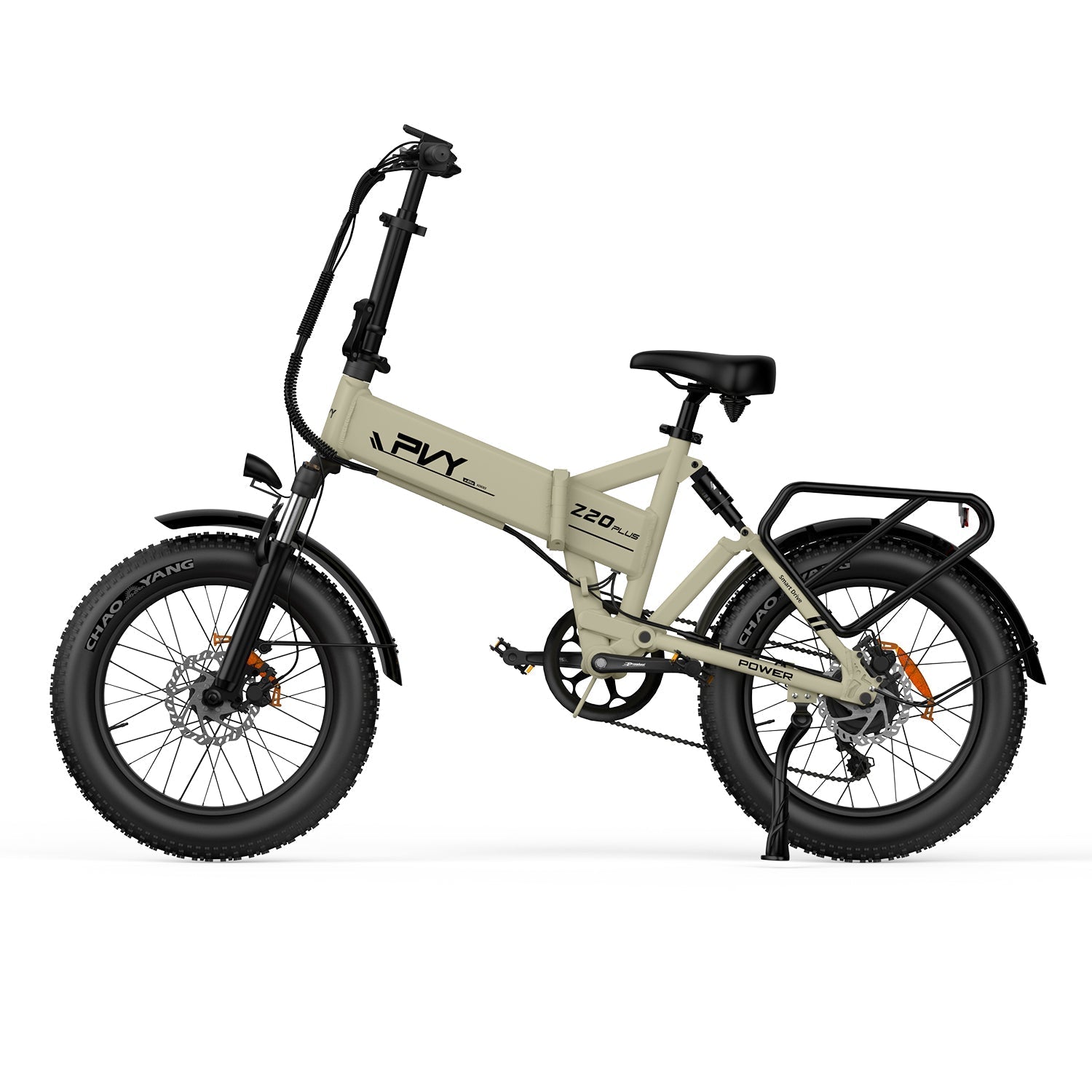 All-Terrain Folding Electric Bike 1000W Motor, 48V Battery, Fat Tires, Dual Suspension
