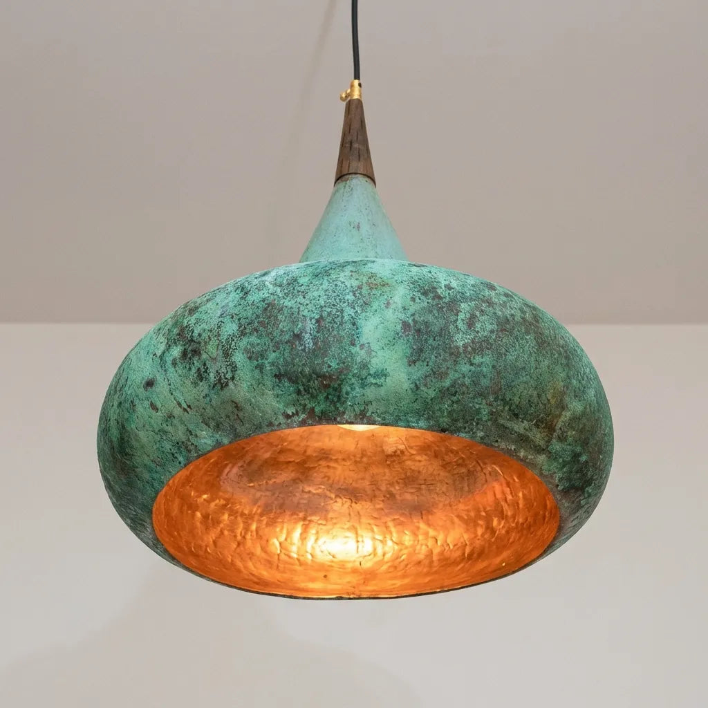 Vintage Copper Ceiling Light, Copper Pendant Lights For Kitchen Island