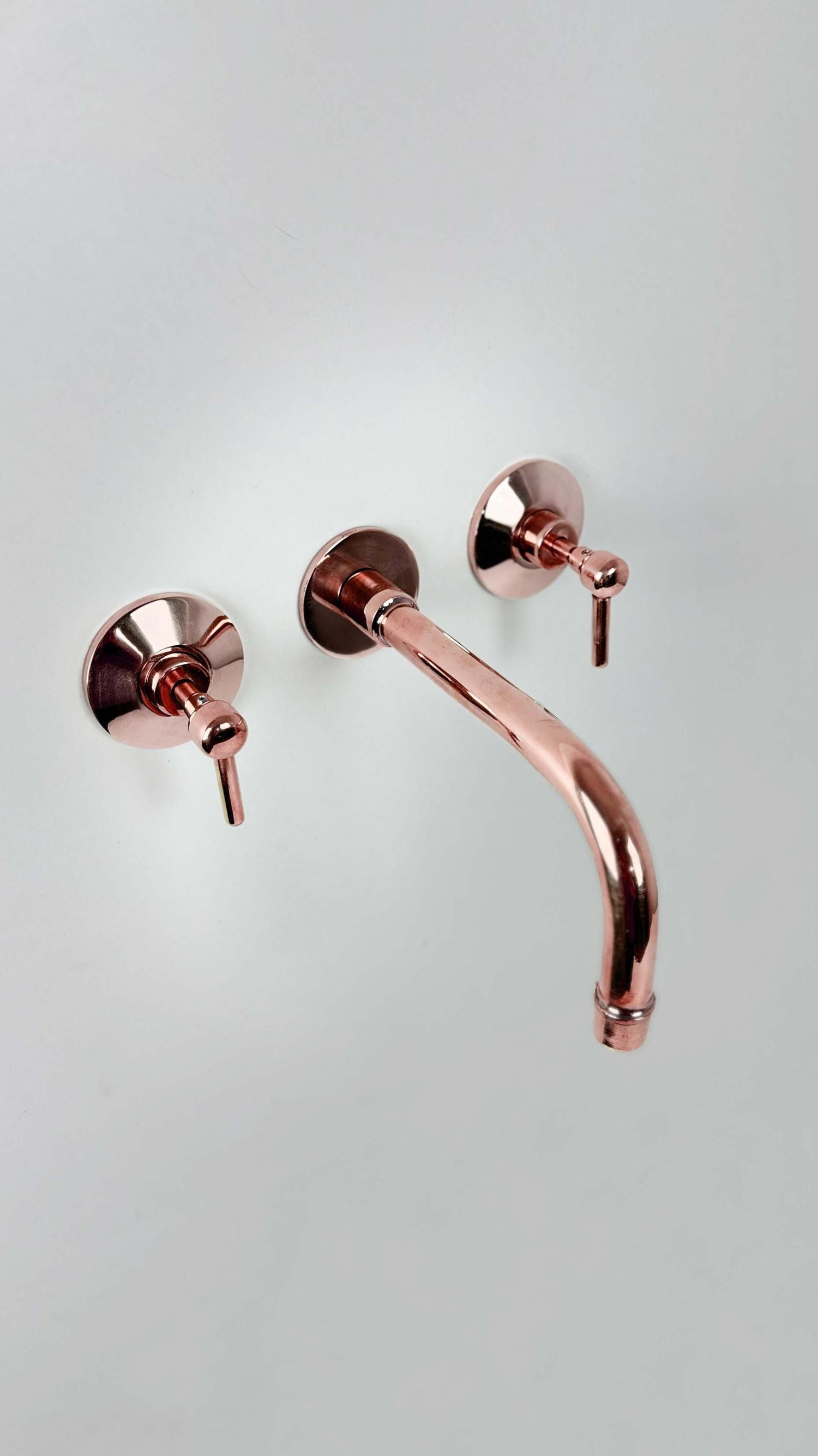 Copper Bathroom Wall Mount Faucet - Bathtub Faucet