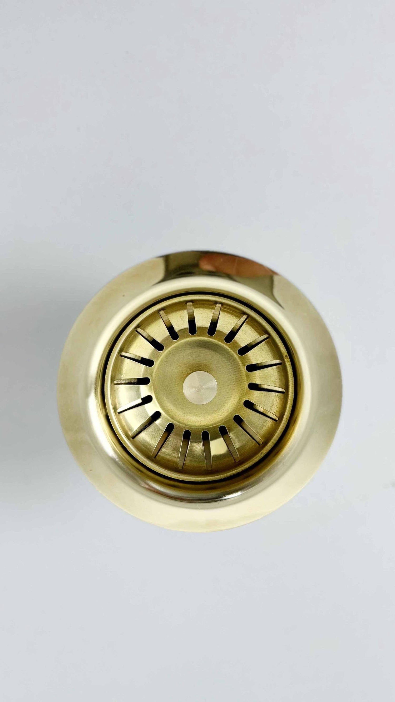 Unlacquered Brass Kitchen Sink Strainer , Sink Strainer Basket