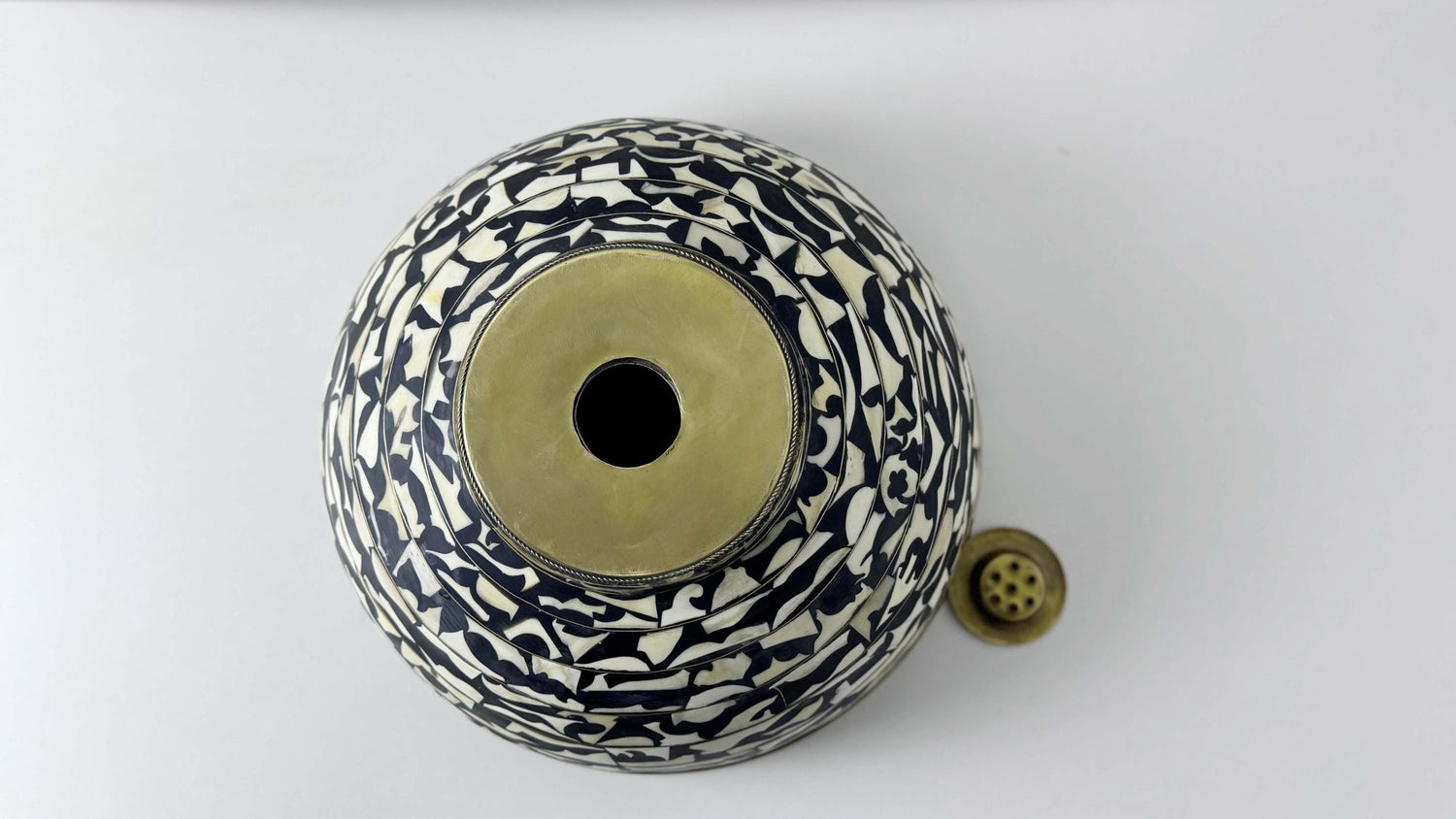 Hammered Brass Vessel Sink