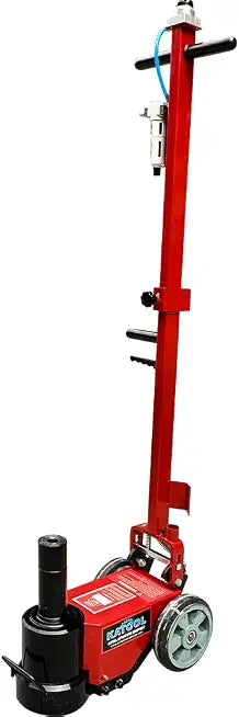 KATOOL 50Ton Lifting Capacity Pneumatic Hydraulic Jack, 14.5” Max. Lifting Height, Floor Jack Heavy Duty Truck Jack for Home Garage, Repair Shop, Red