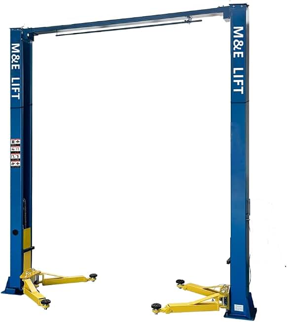 KATOOL 220V 11000lbs 2 Post Lift Lifting Height 74.8