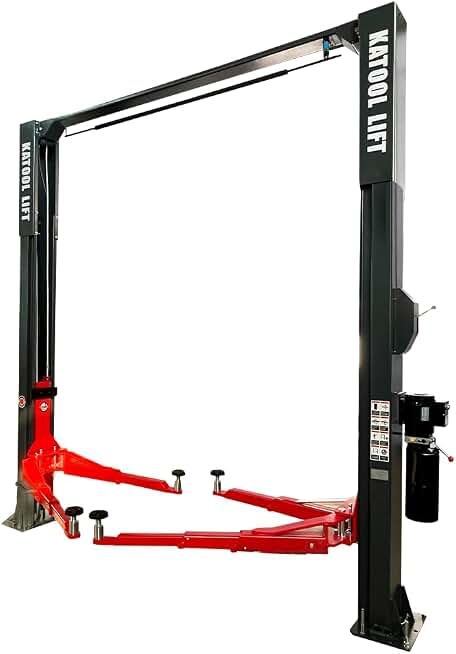 14000lbs Heavy Duty 2/Two Post Lift with Single Point Lock Release 73