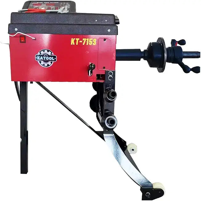 KATOOL Manual Wheel Balancer Machine KT-715S Tire Balancing Machine Tire Repair Tools for Home Garage and Shop Lightweight Convenient