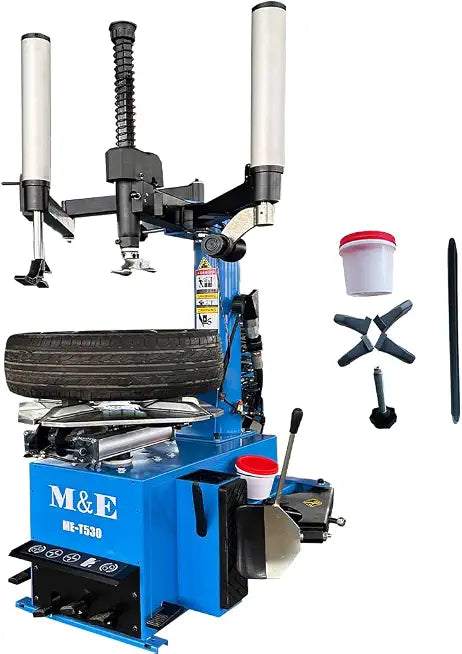 KATOOL ME Tire Machine with Double Assist Arm and Bead Blaster Tire Changer Machine for Home Garage and Shop Repair