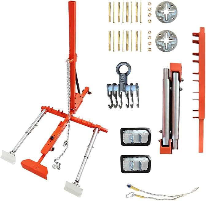 KATOOL Auto Body Frame Puller Straightener Tools Body Rpair Tools Body Frame Straightener Pulling Tower KT-CL150