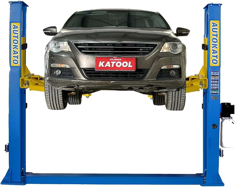 KATOOL 2 Post Lift 4.0HP Car Lifts for Home Garage 2 Post Car Lift Auto Lift Vehicle Lift Hoists