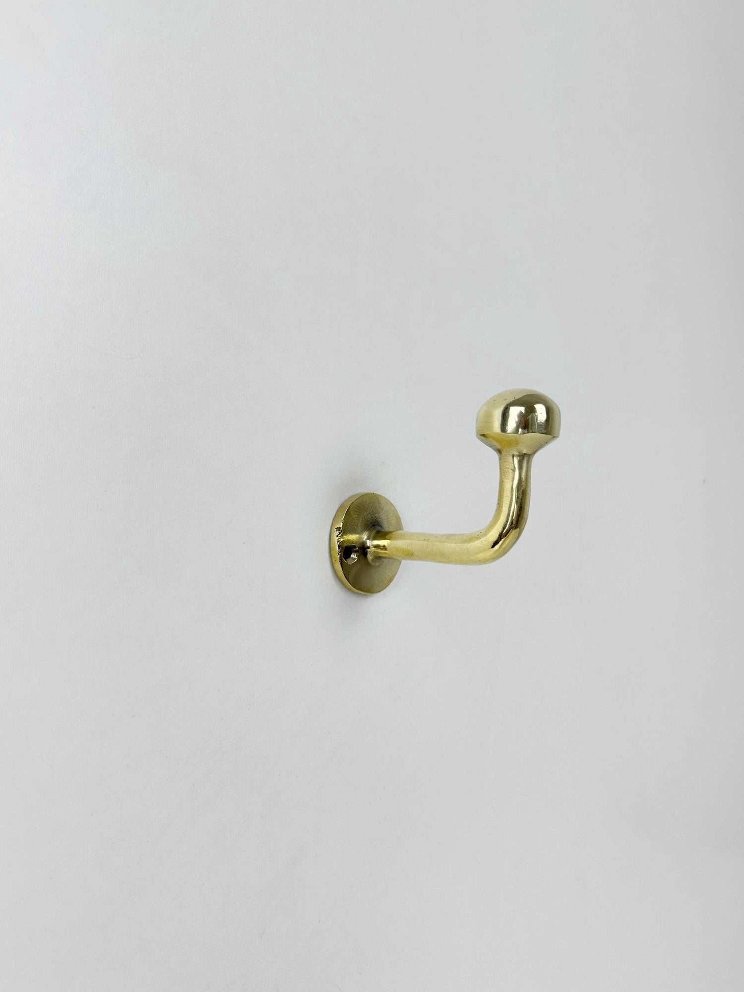 Wall Hooks , Unlacquered Brass Hooks , Brass Coat Hook